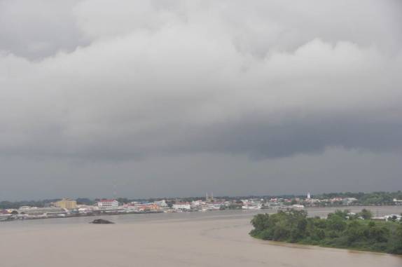 Primeira visão de Paramaribo, no Suriname